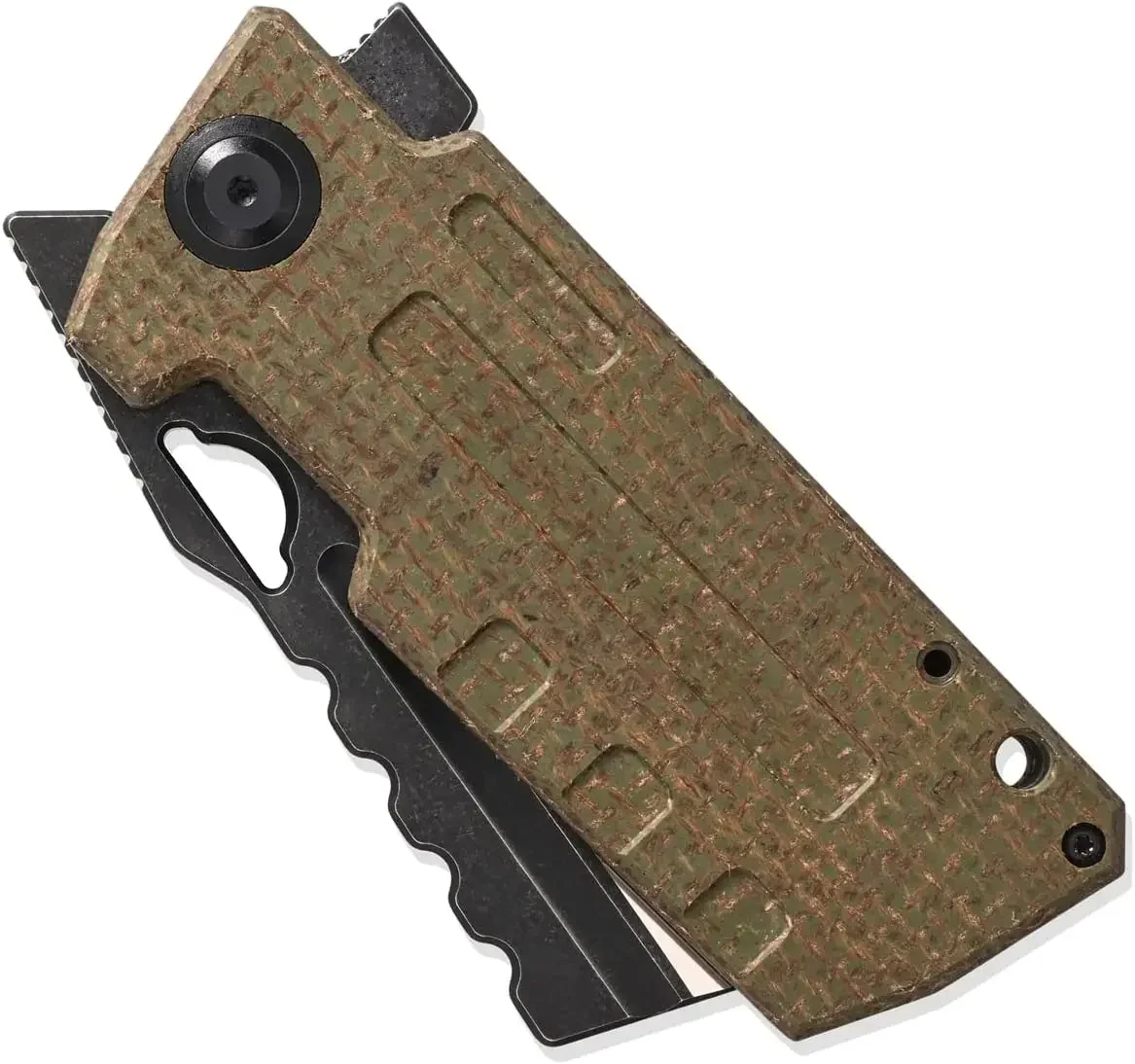 Карманный складной нож Sitivien ST155 14C28N стальное лезвие G10/Micarta ручка EDC инструмент для