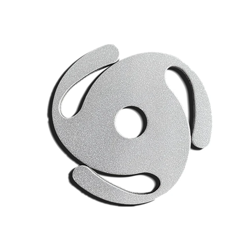 LP Record Player Adapter Vinyl Record Adapter For LP Vinyl Record Player RPM Balanced Metal Disc Stabilizer Weight Clamp Silver