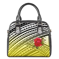 tonga art style print tote bags exquisite woman large capacity bag beach travel storage%c2%a0for girl friend gift handbag