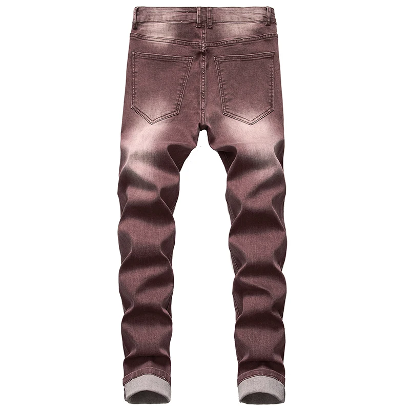 2023 Men Jeans Fashion Denim Trousers Classic Designer Straight Spring Autumn Large Size Casual Retro Pants Free Shipping