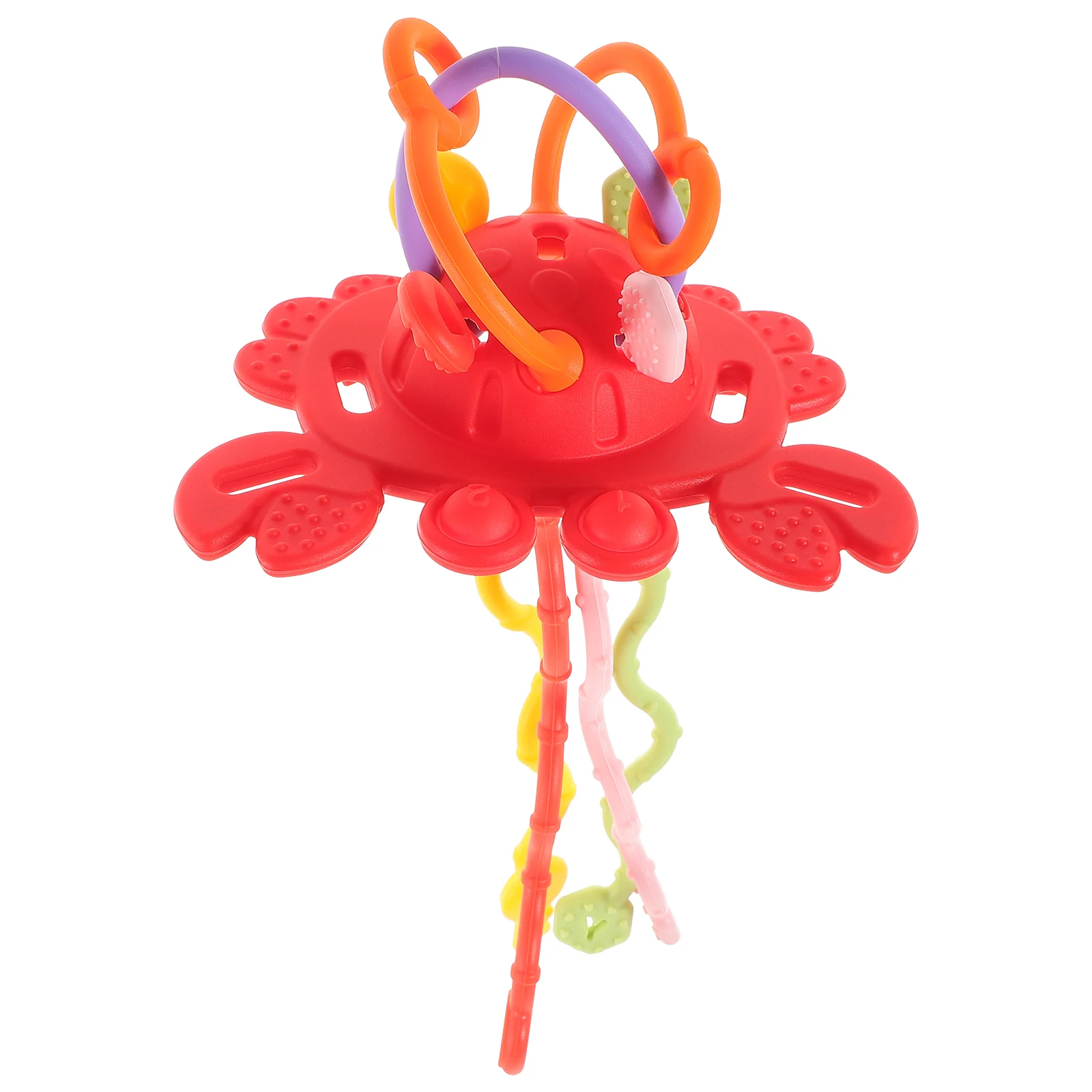 

Toys String Toy Crab Silicone Activity Kids Sensory Early Motor Educational Interactive Animal Teething Montessori Skills