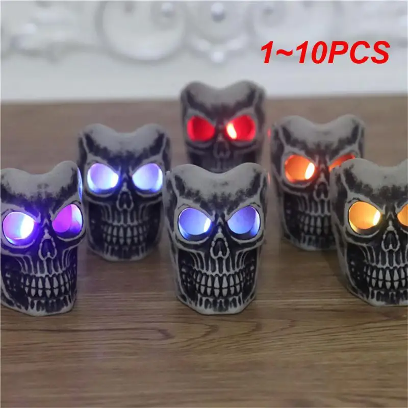 

1 ~ 10 шт. декоративный реквизит 39 г предпочтительный материал для детской прочной атмосферной композиции товары для дома подсвечник с черепом