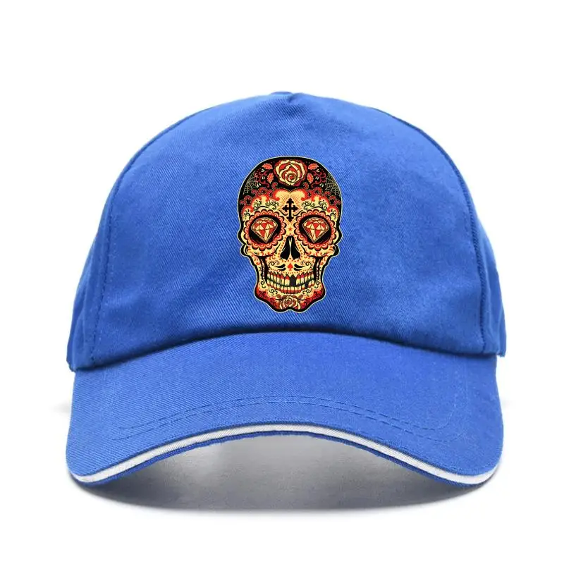 

New cap hat ugar ku Day Of The Dead Baseball Cap Diaond exican Gothic Dia o uerto Baseball Cap Cotton Baseball Cap tyih Cuto