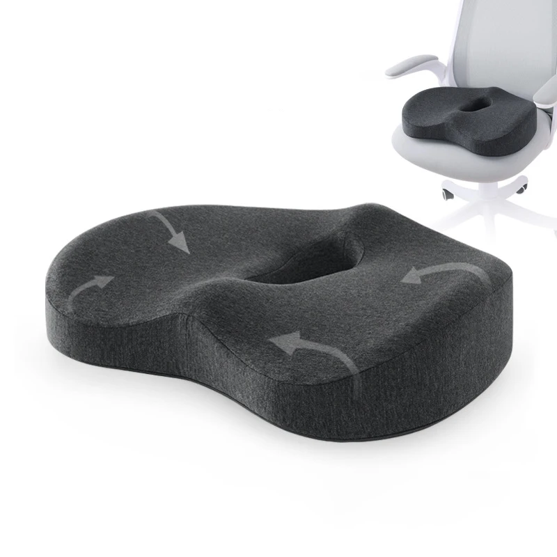 Office Chair Cushion Hips Massager Slow Rebound Pillow