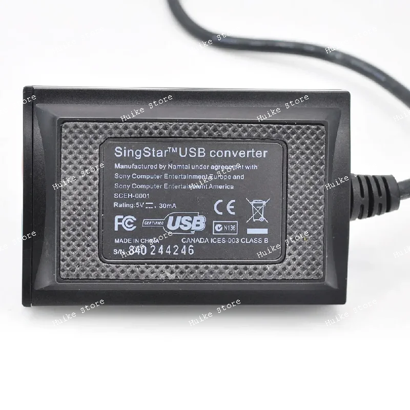 USB-адаптер-конвертер для микрофона Singstar для PS2PS3, модель SCEH-0001, USB-адаптер для микрофона для компьютера (art.: 3920da2cc4f66) - 3920da2cc4f66