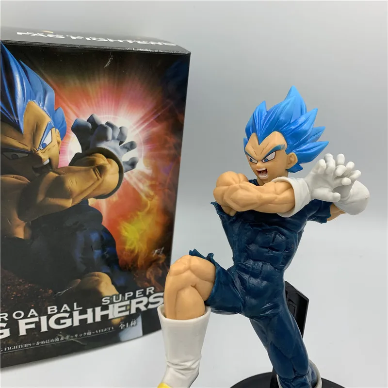 Фигурка из аниме Драконий жемчуг Z Goku Vegeta Super Saiyan экшн-фигурка ПВХ темно-синего