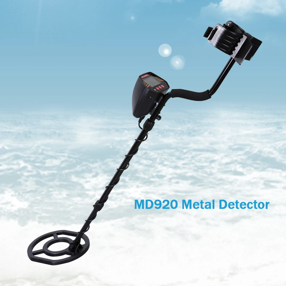 

MD920 Metal Detector Underground Gold Treasure Finder Gold Digger Waterproof Treasure Metal Detector Adjustable Length Detecting