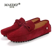 maedef mens loafers 2022 spring autumn fashion loafers shoes men classic high quality handmade leather driving moccasins shoes