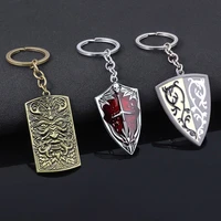 game keychain dark souls 3 hammer executioner smough melee weapon model keyring metal pendant party jewelry