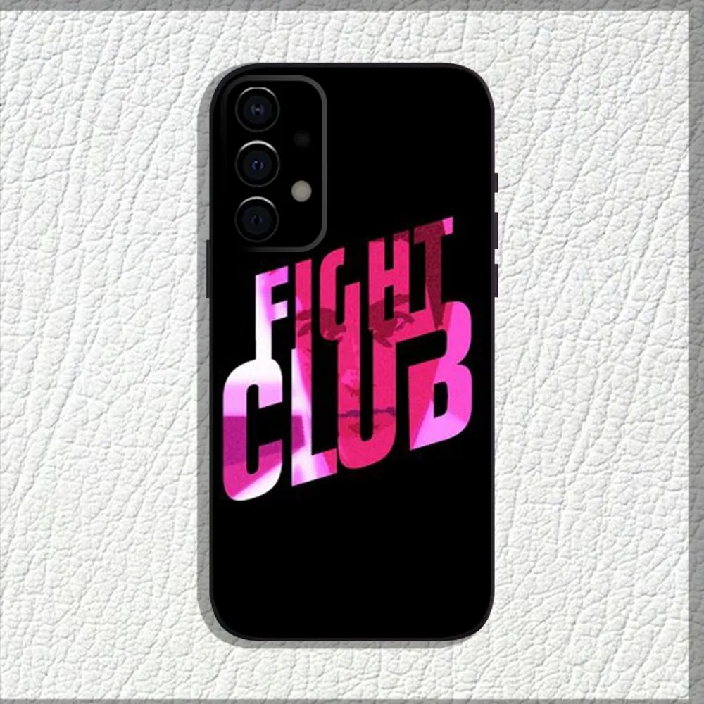 Чехол для телефона F-Fights-Clubs Samsung Galaxy A13 A21s A22 A31 A32 A52 A53 A71 A80 A91 Soft Black Shell