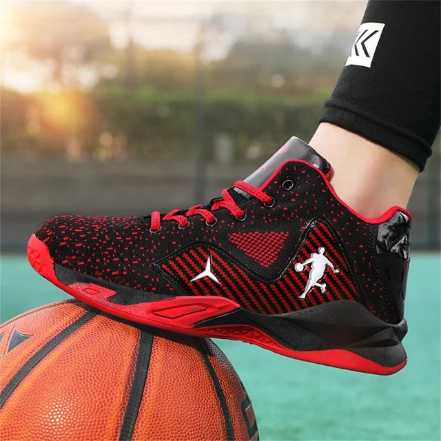 New Unisex Basketball Shoes Men High Top Sports Air Cushion Hombre Athletic Male Boots Women Comfortable Breathable Sneakers 3