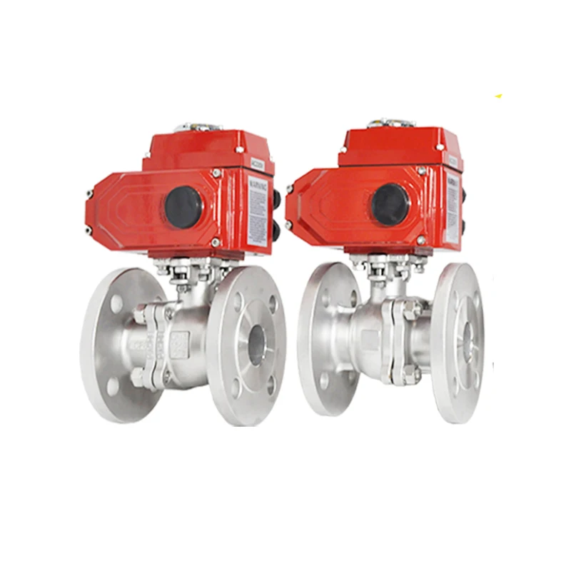 Darhor 220 В переменного тока 380 2 дюйма фланец из нержавеющей стали 304 шаровой кран с