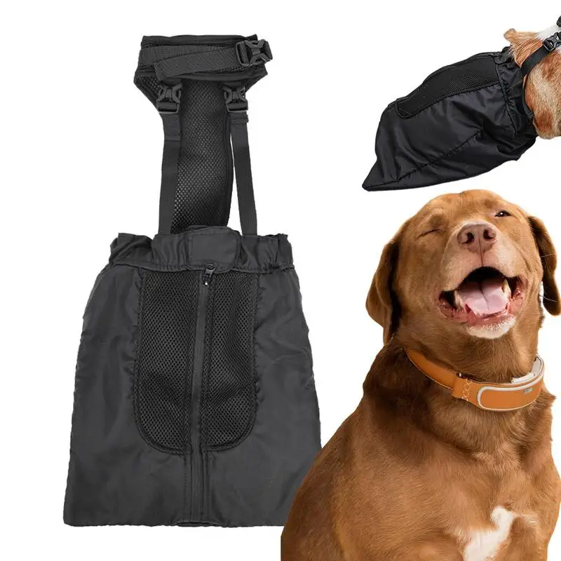 

Pet Drag Bag Dragging Bag Recovery Carrier Bag Wheelchair Alternative Breathable Adjustable Protective Back Leg Drag Bag For Pet