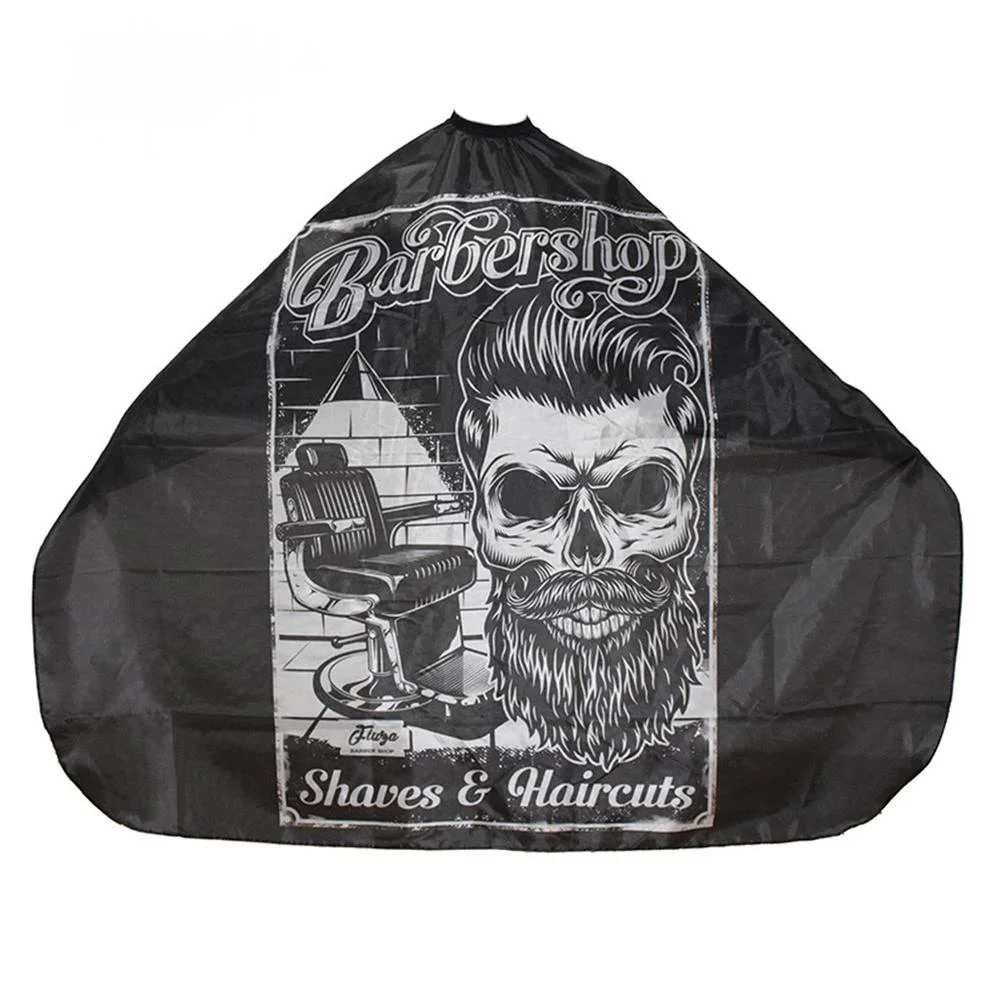 

Парикмахерские накидки парикмахерские пряди и стрижки профессиональная Водонепроницаемая Парикмахерская накидка для парикмахера черная