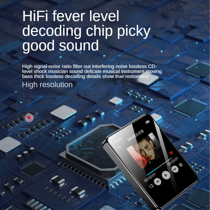 Mp3 плеер для студентов версия Bluetooth внешняя карта новый музыкальный MP4 мини-версия