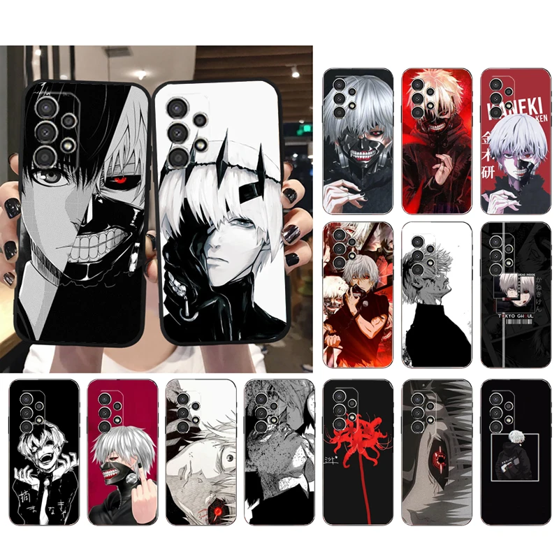 

Tokyo Ghoul Kaneki Ken Phone Case for Samsung Galaxy A73 A13 A22 A32 A71 A33 A52 A53 A72 A73 A51 A31 A23 A34 A54 A52 A53S Funda