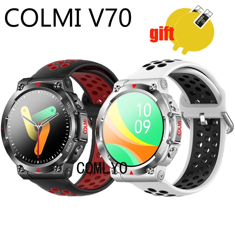 Силиконовый ремешок для смарт-часов COLMI V70