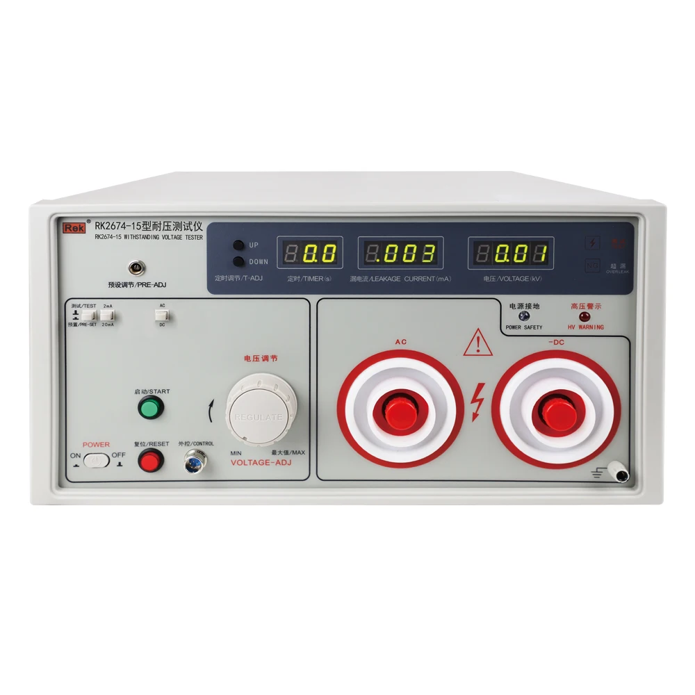 Rek RK2674-15 тестер выдерживаемого напряжения давления ac dc Hipot
