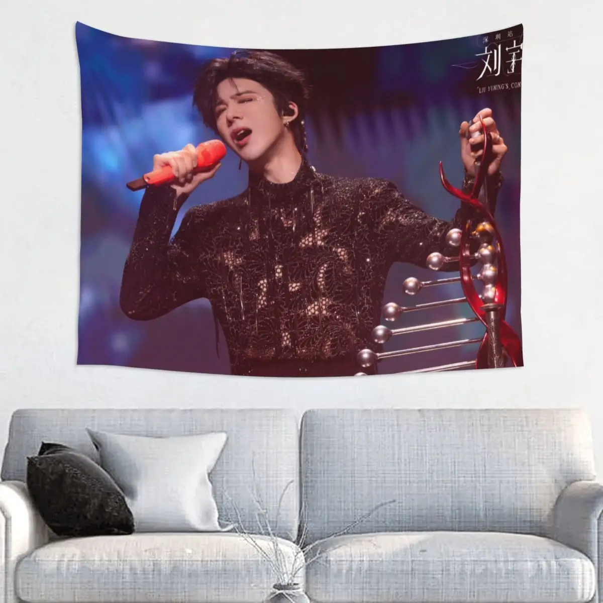 

Гобелен "Лю Июнинг ТВ" Полиэстер/хлопок