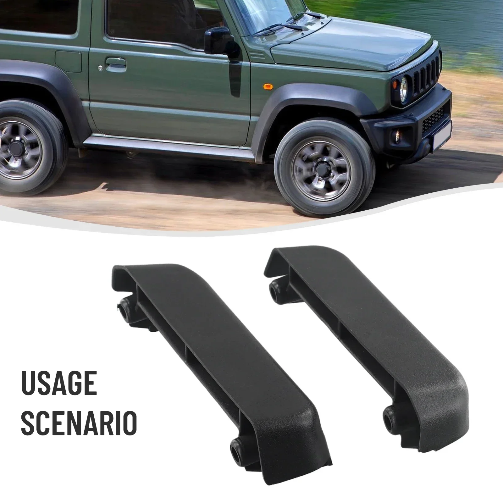 

2 шт., дверной внутренний подлокотник, ящик для хранения, лоток для Suzuki JImny Sierra JB64 JB74, внутренняя боковая дверная ручка, крышка ящика для хранения