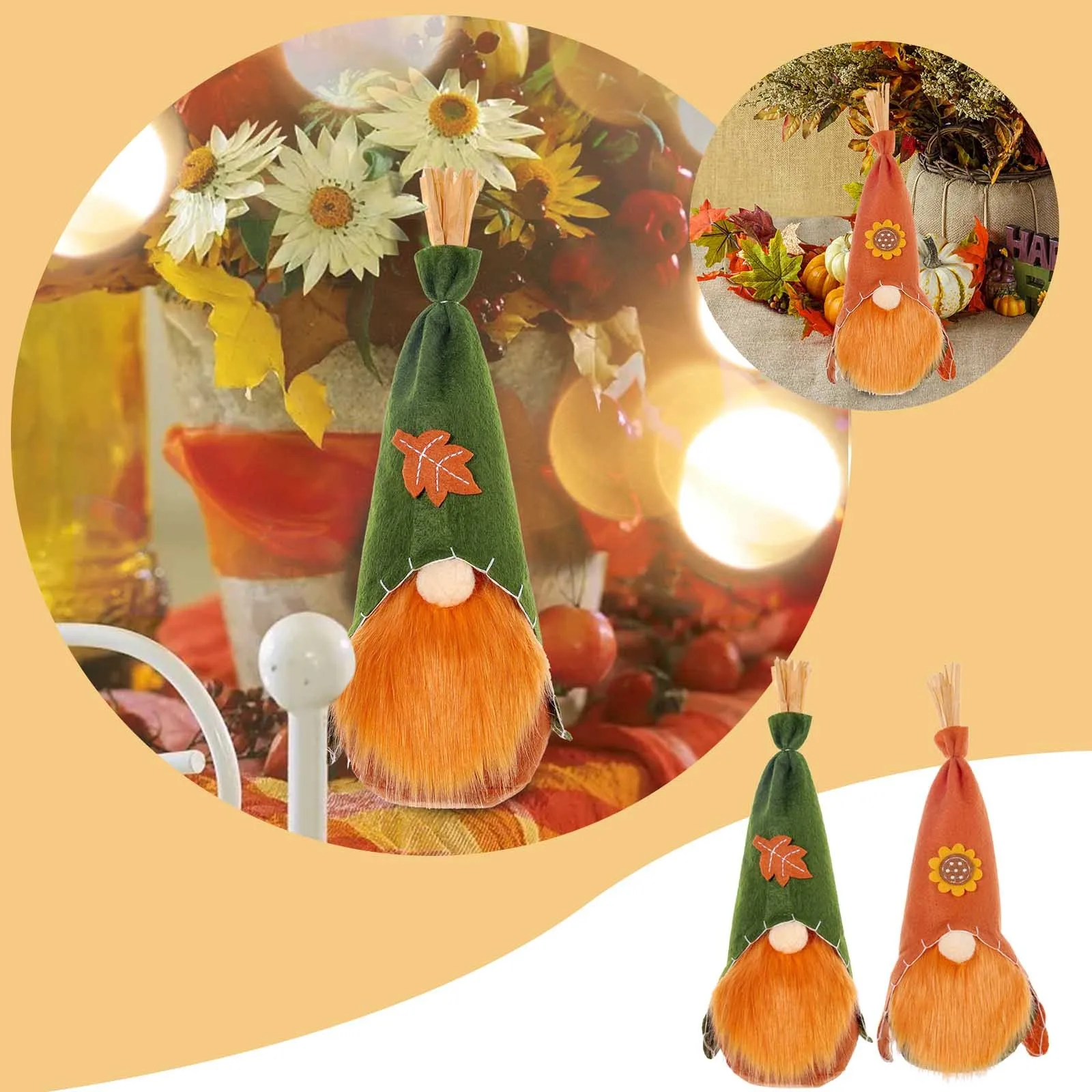 

Стоячая кукла, безликая кукла, карликовое украшение для стариков, маленькое Рождественское украшение