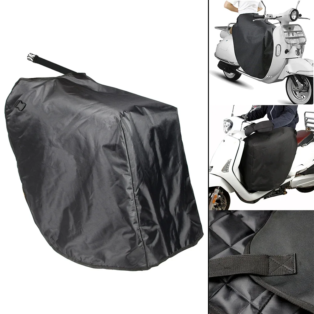Черное одеяло для мотоцикла скутера наколенник ветрозащитный чехол ног