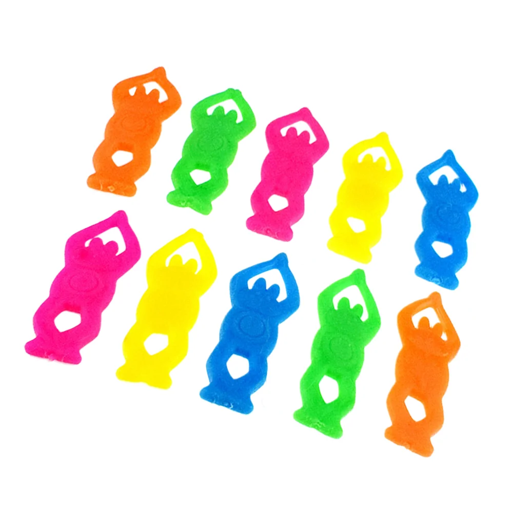 

20pcs Rabbit Spoof Toys Catapult Plaything Funny TPR Toys for Halloween April Fool's Day Party (Random Color) Prank gadgets