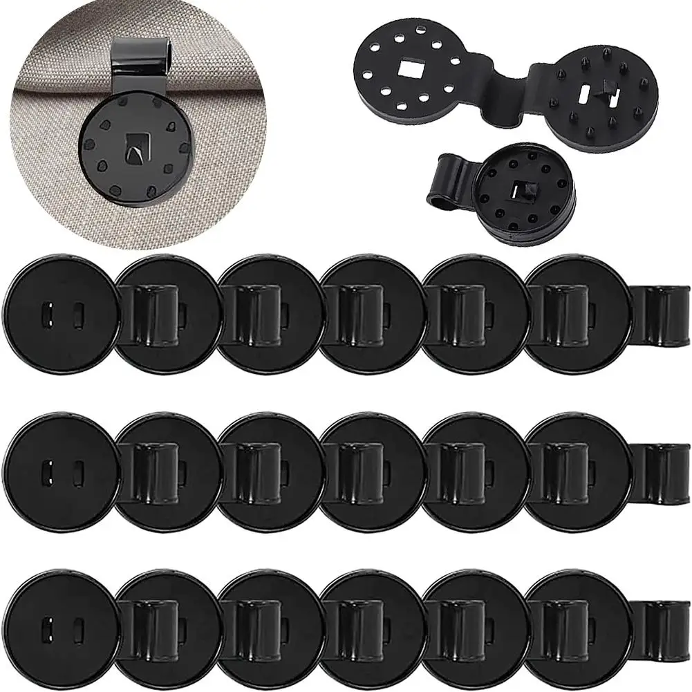 

20/50/100 Pack Shade Cloth Clips Removable Reusable Windproof Heavy Duty Shade Cloth Lock Grip Shade Fabric Accessories