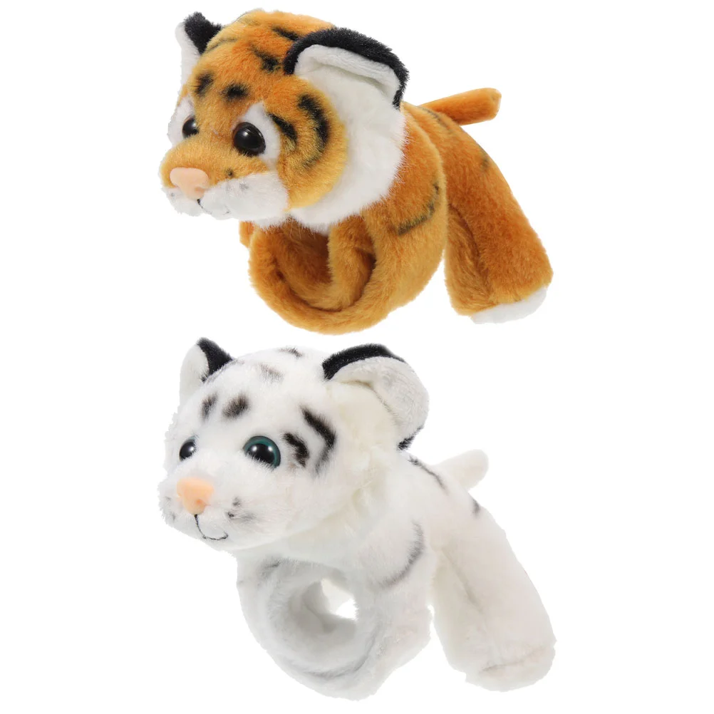 

Slap Bracelets Animal Plush Bracelet Animals Kids Stuffed Wrist Desk Office Women Decor Hugger Band Party Toy Cartoon Hug