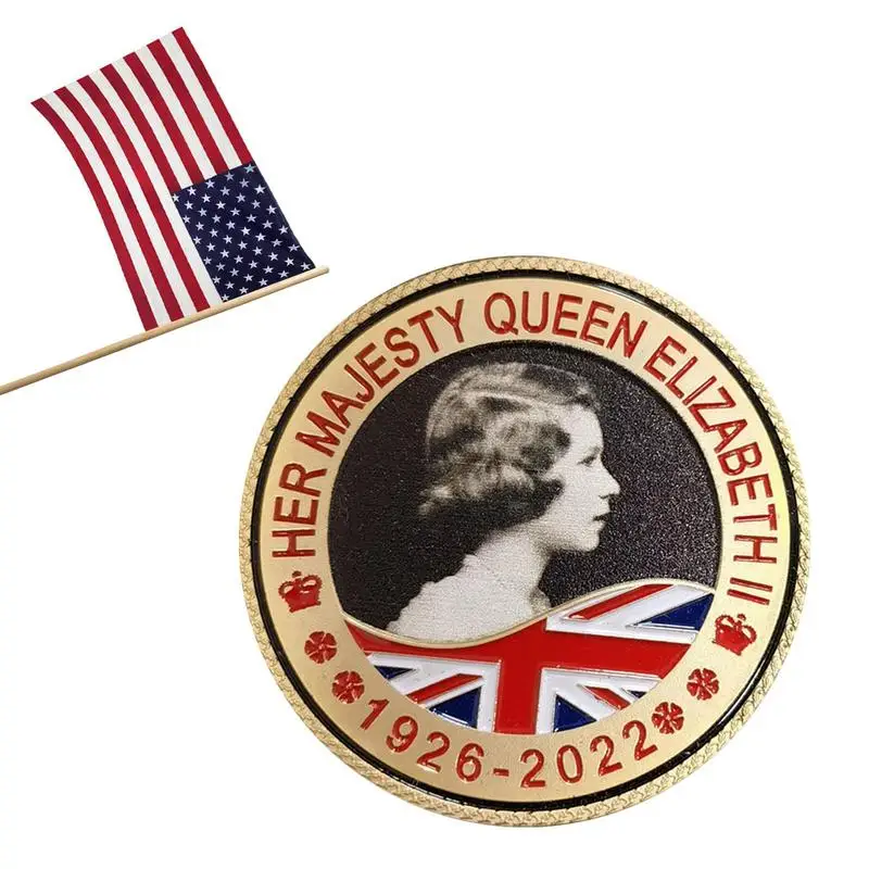 

Queen Elizabeth II Commemorative Coin Queen Of England 1926-2022 Collectible Coins Uncirculated Coin Collections Of Her Majesty