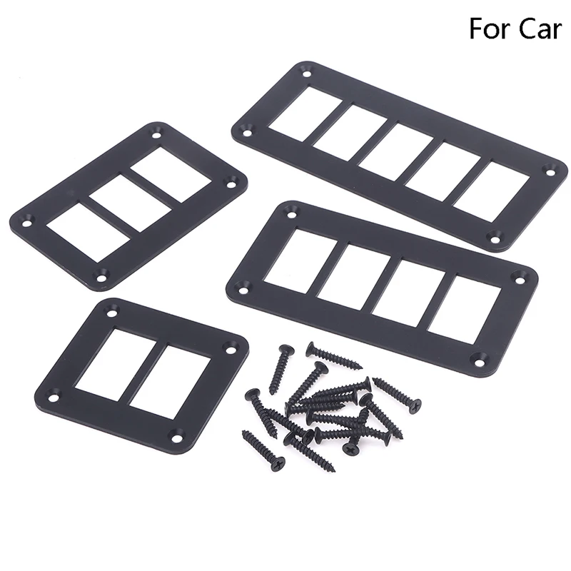 

2 / 3 / 4 / 5 Gang Rocker Switch Housing Frame for Carling ARB NARVA Dashboard Panel Installing Aluminum