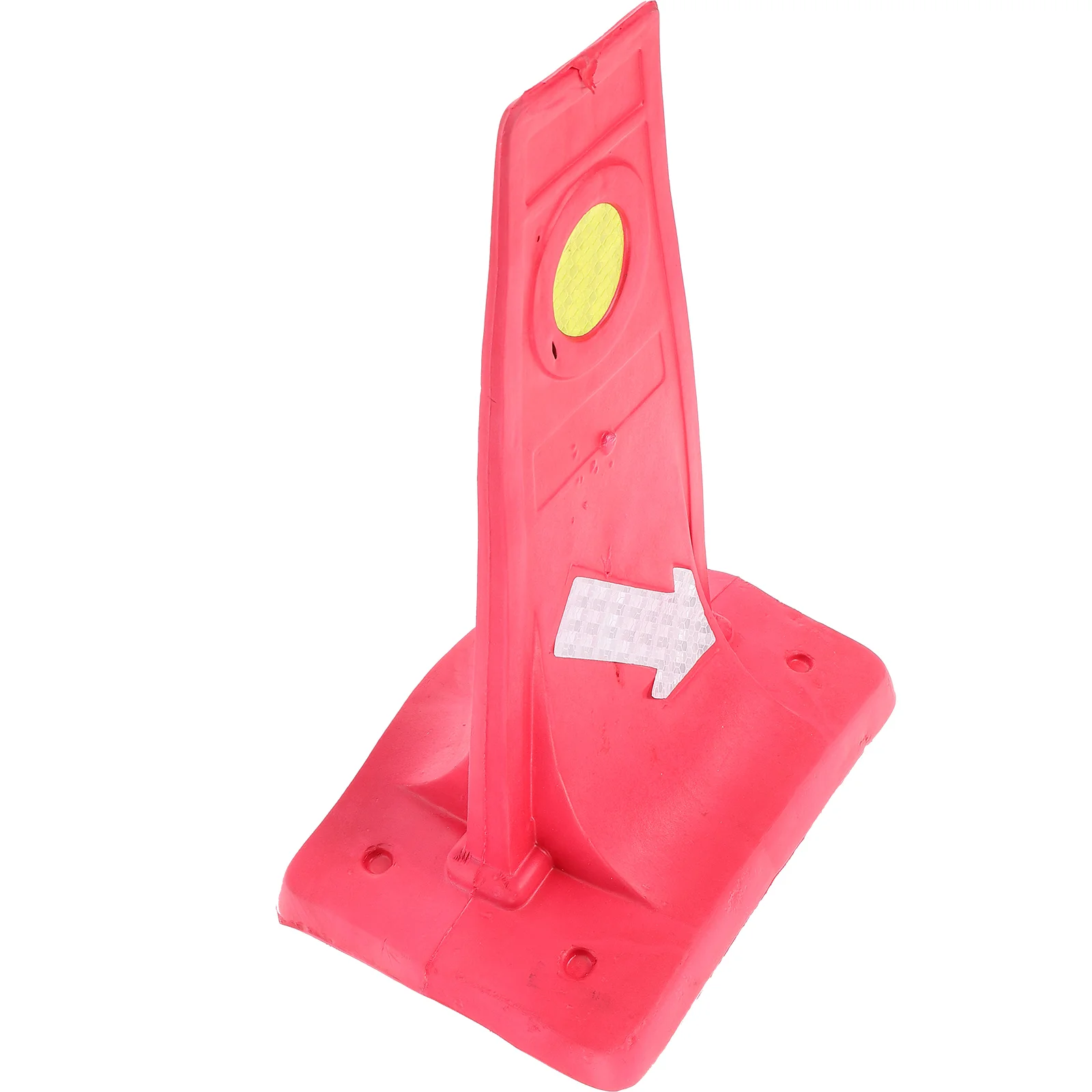 

Traffic Cone Warning Sign Road Diverter Sign Car Reflective Diverter Sign Warning Road Sign