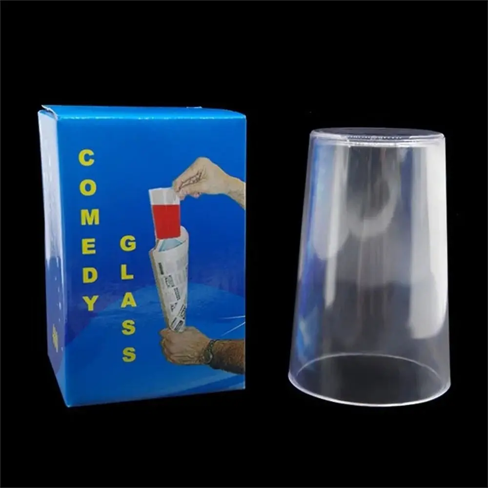 

Magic Props Comedy Glass In Paper Cone Gimmick Magician Game Glass Magic Tricks Mentalism Performance Magic Cup Trick Close Up