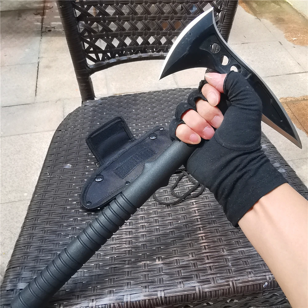 Тактический топор CS Tomahawk, охотничий нож оси, ручной инструмент, топор для стрельбы, топор, Ледовый топор для кемпинга и повседневного использования - изображение