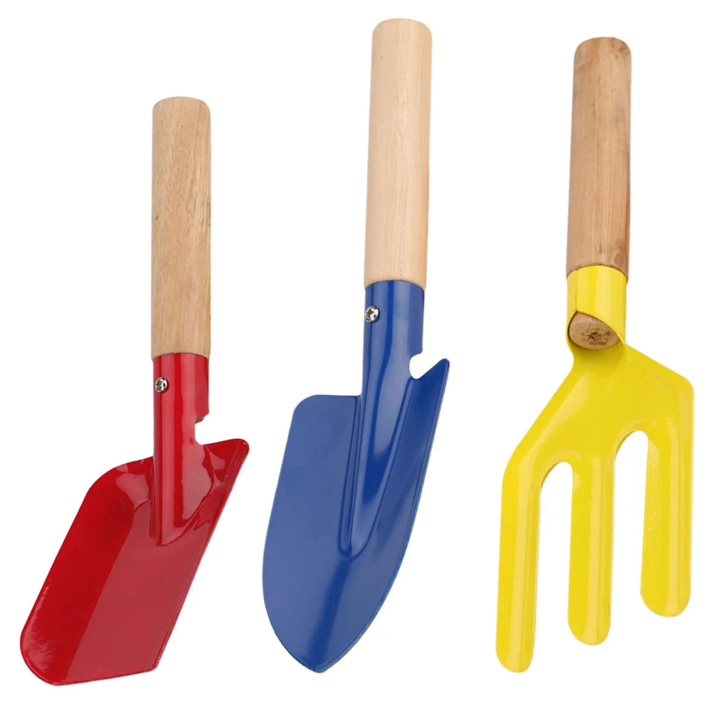 

3pcs Garden Garden Trowel Garden Hand Tool Digging Transplanting Metal Trowel