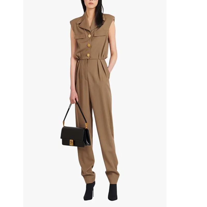 Летнее крутое коричневое однотонное красивое приталенное боди Dolly Drone без