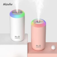 350ml colorful cup usb air humidifier for home ultrasonic car mist maker with colorful night lamps mini office air purifier