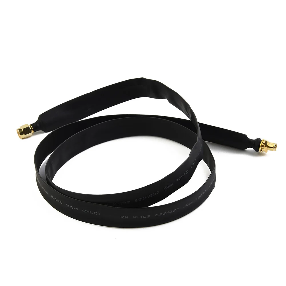 

80cm Coaxial Extension Cable RP-SMA Male To RP-SMA Female Helium Hotspot Miner Antenna LoRa Flat-Window Door Feed Thru