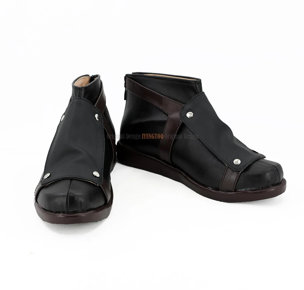 Ghoul Ana Shoes Cosplay Game OW Boots Custom Made Any Size |
