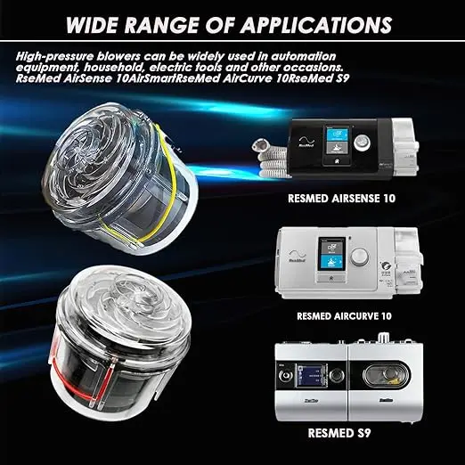 Мотор для аппарата CPAP, совместимый с ResMed AirSense 10  ResMed S9S10 Series |   AirSense 10 BiPap (art.: 3920d8cf87cc6) - 3920d8cf87cc6