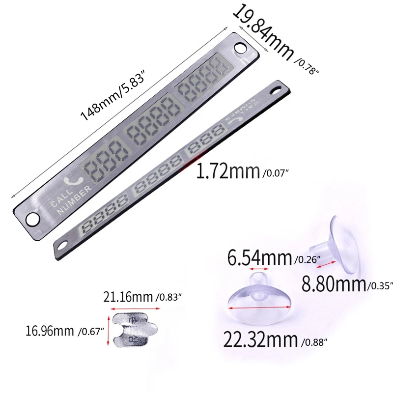 QM временные наклейки для парковки автомобиля карта номер телефона номерной знак