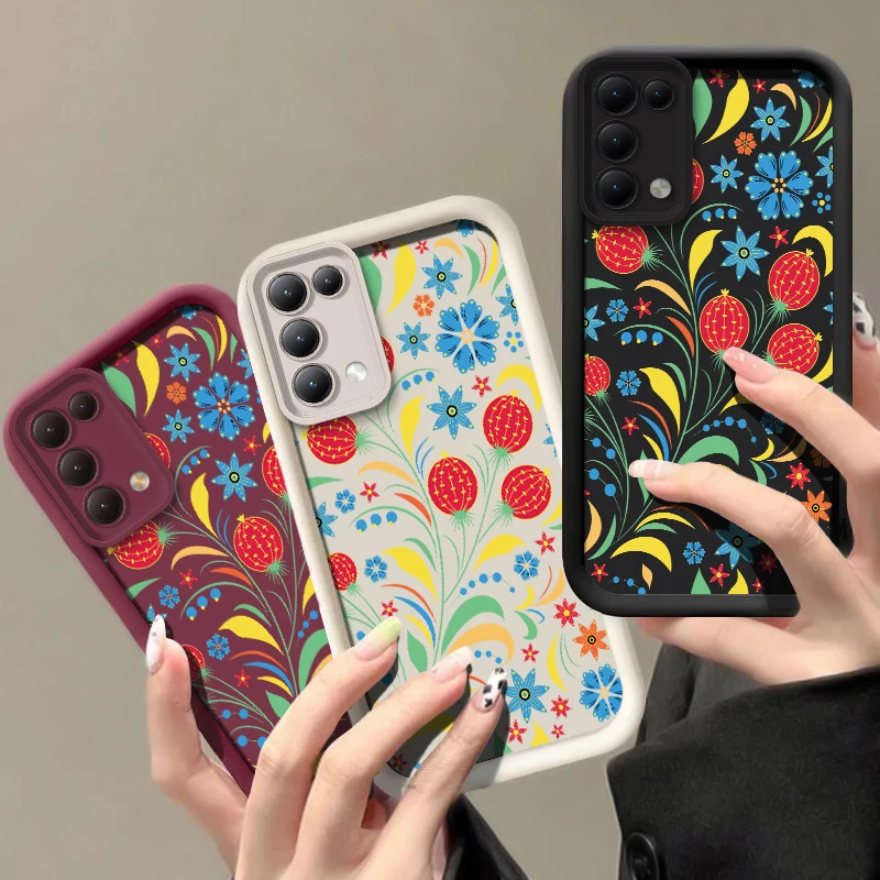 Фото Роскошный противоударный силиконовый чехол для телефона Redmi A7 Pro для Xiaomi Redmi A5 4G Turbo 4 A3 Pro A2 Plus A1+ с цветочным узором, матовый чехол №1