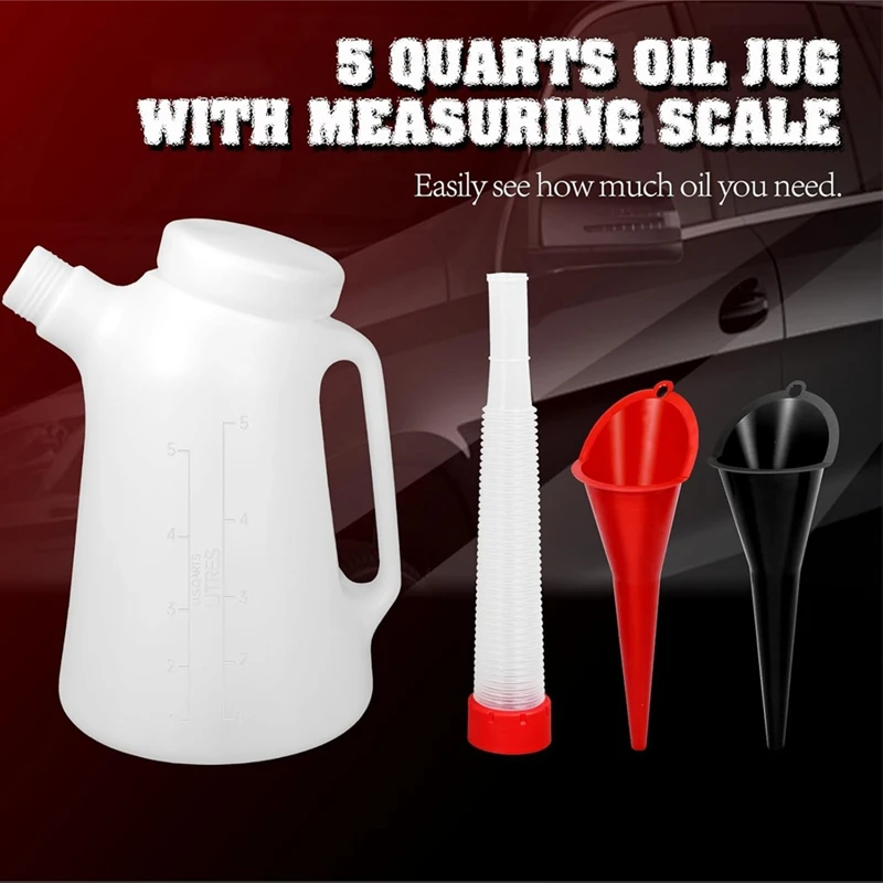 2 упаковки контейнер для масла 5 кварт автомобильный диспенсер баночка с крышкой
