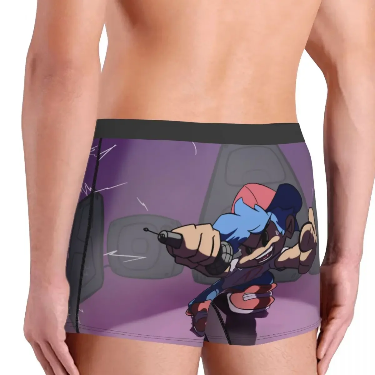 Боксеры в стиле бойфренда мужские трусы нижнее белье пятничная ночь Funkin девушка