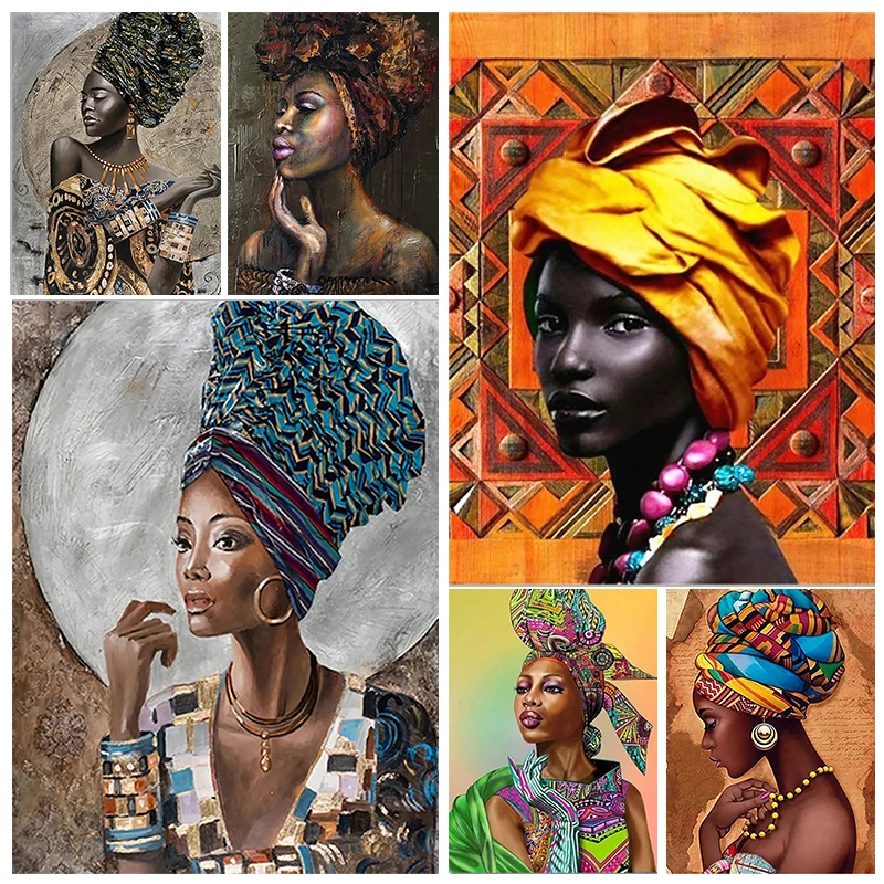 

YOUQU DIY Diamond Painting Characters, Women Full Diamond Diamond Embroidery Mosaic Rhinestone Pictures Home Decoration