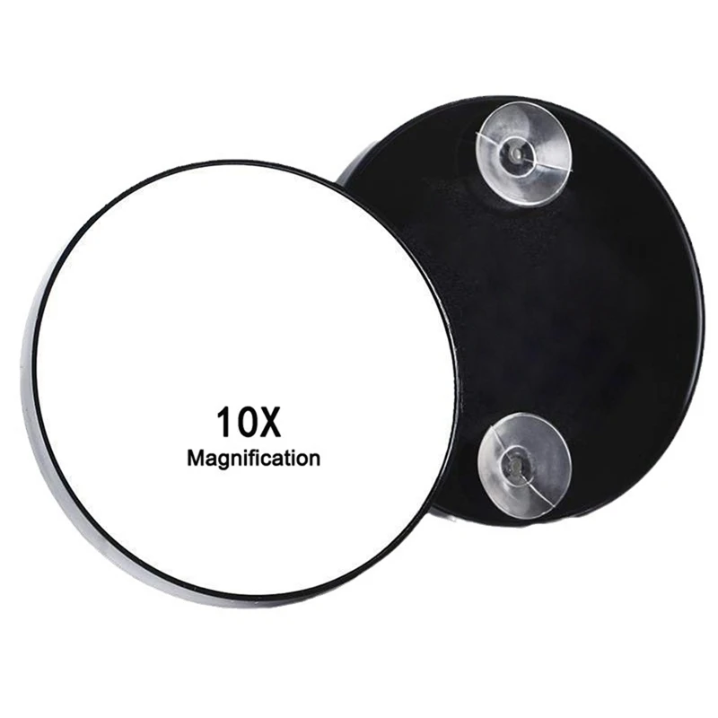 Увеличительное зеркало 20-кратное + 10-кратное увеличительное с 2 присосками