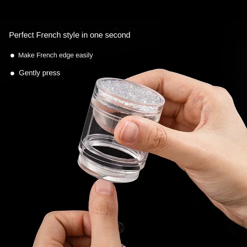 Силиконовый штамп желеобразного цвета для французского маникюра наборы