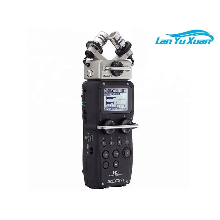 

ZOOM H5 professional handheld digital recorder Four-Track Portable Recorder H4N upgraded version Recording pen