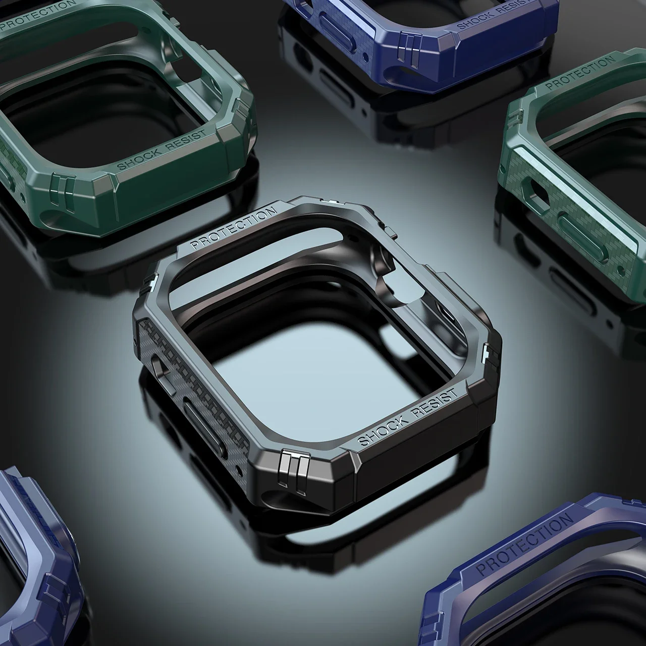 49 мм чехол из углеродного волокна для часов ультра полая крышка прочный защитный