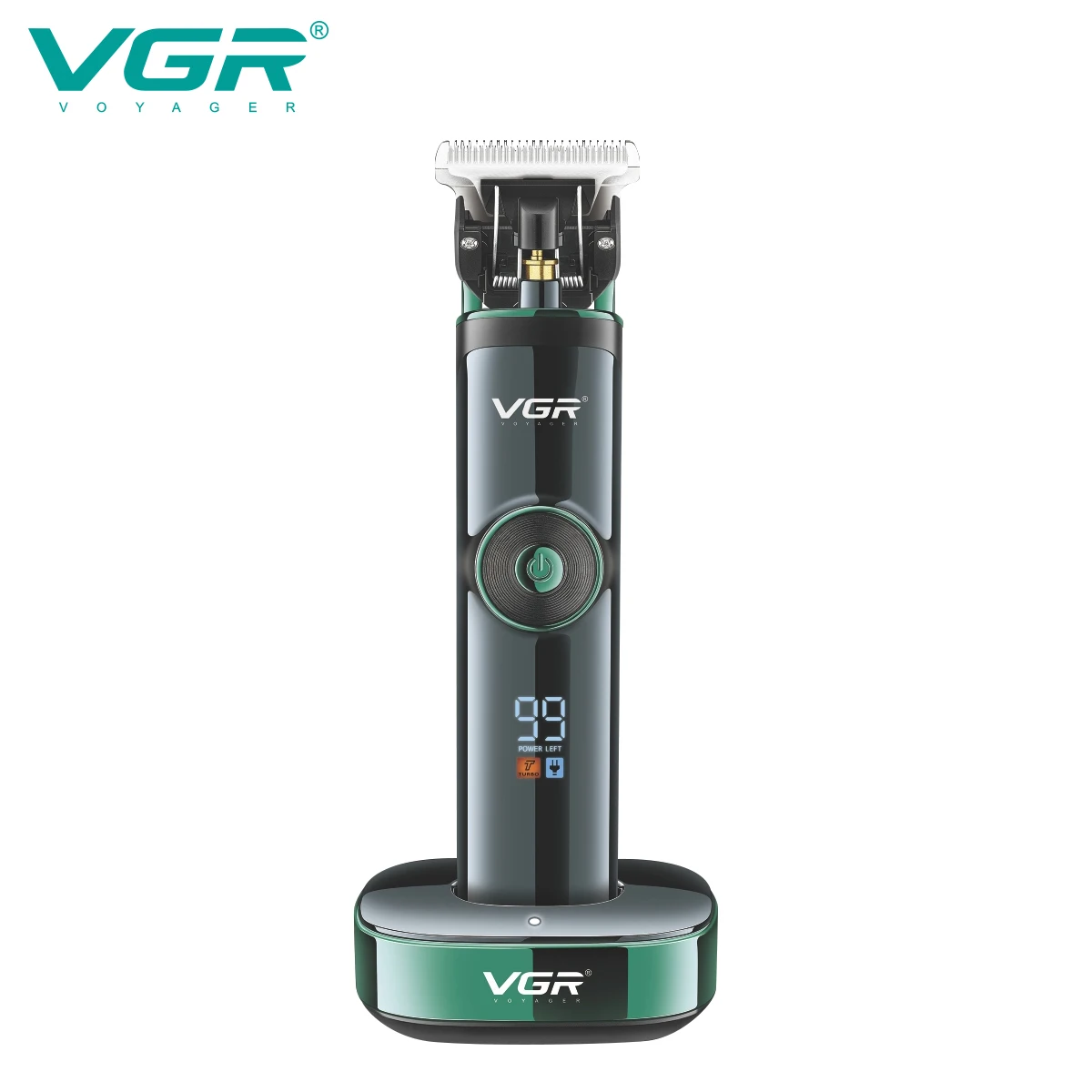 

VGR Professional Hair Clipper Rechargeable Hair Trimmer LED Display For Men Shaver Beard Trimmer HairCut Machine Barber V671